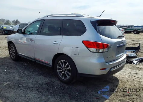 2014 Nissan Pathfinder Sl из США, поврежденный, VIN 5N1AR2MN8EC709000